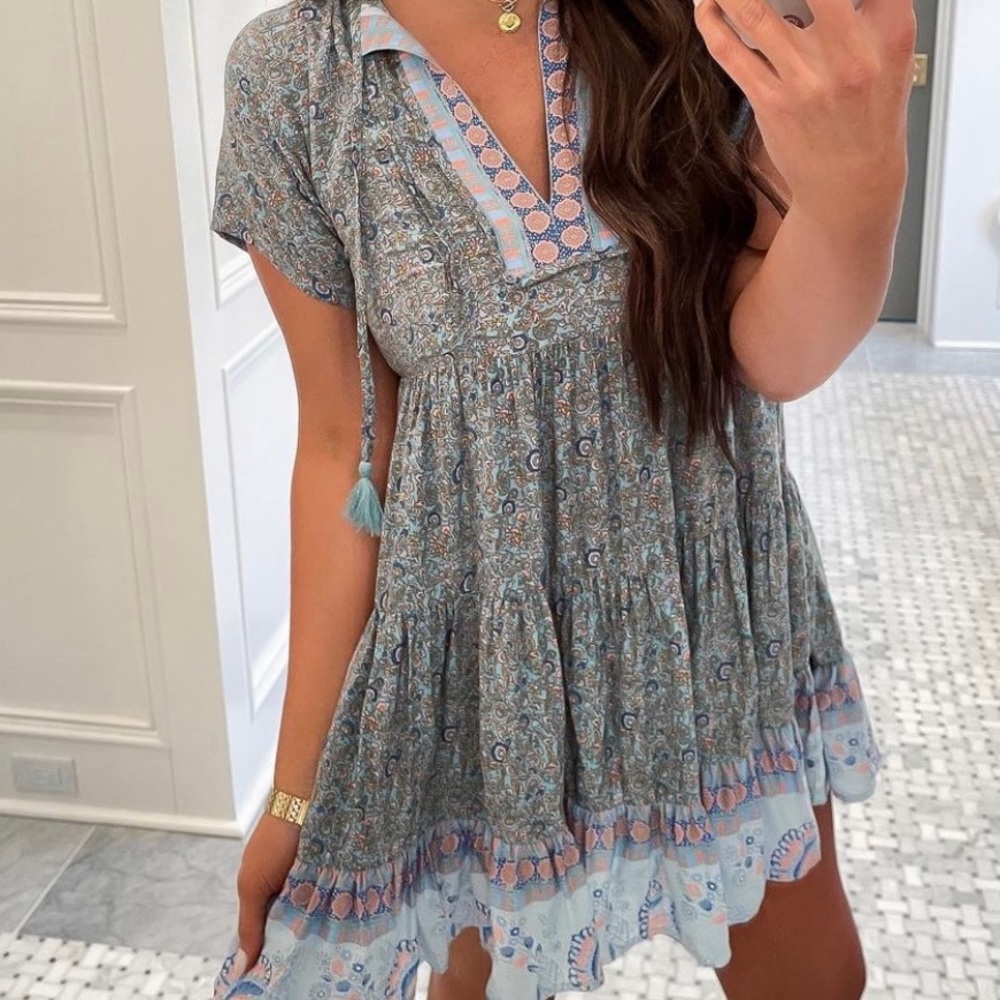 Vici Floral Mini Dress